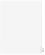 Avery® Individual Legal Dividers Avery Style, Letter Size, #25 (1025)