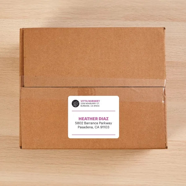 TrueBlock&reg; Shipping Labels, 3-1/2" x 5", Sure Feed&trade;, Permanent Adhesive, White, 2 Pack, 200 Labels Total (5640)