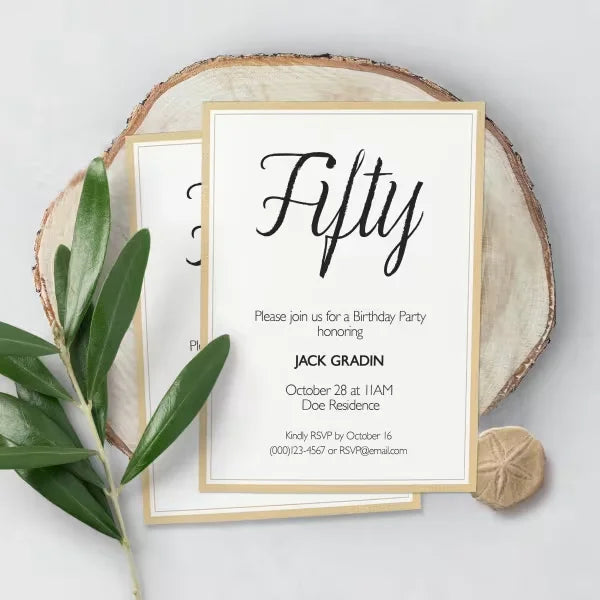 Avery&reg; Postcards with Metallic Gold Borders, 3-15/16" x 5-3/16", 40 Total, Laser/Inkjet Printable Postcards (3329)