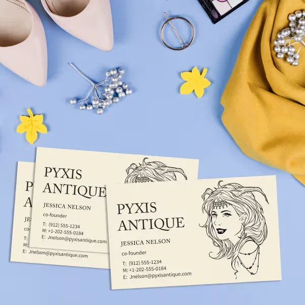 Avery&reg; Printable Business Cards with Sure Feed&trade;, 2" x 3.5", Ivory, 250 Blank Cards for Inkjet Printers (8376)