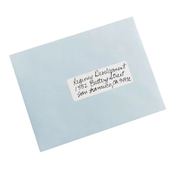 Avery&reg; Multi-Use Permanent Labels, 1" x 2-3/4", White, Non-Printable, 128 Rectangle Labels Total (6113)