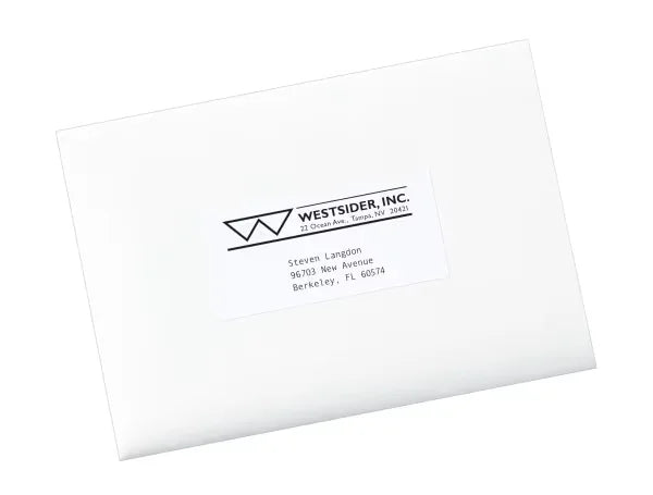 Avery&reg; Shipping Labels for Copiers, Permanent Adhesive, 2" x 4-1/4", 1,000 Labels (5352)