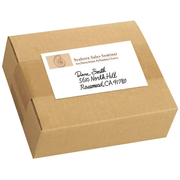 Avery&reg; Multi-Use Labels, 2" x 4", Removable Adhesive, White 100 Labels (5444)