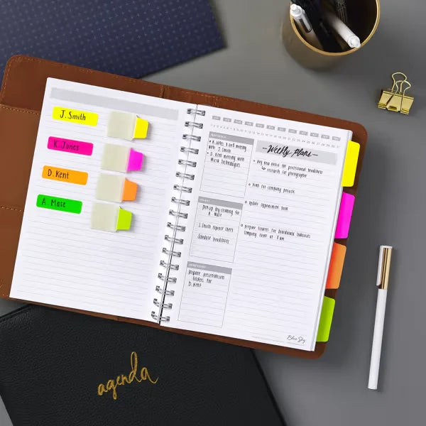 Avery&reg; Color-Coding Removable Labels, 1/2" x 1-3/4", Assorted Neon, Non-Printable, 180 Rectangle Labels Total (6724)