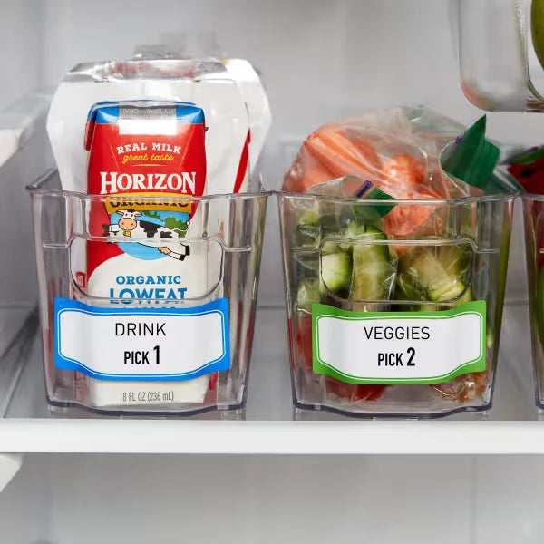 Avery&reg; Durable Labels, 3-1/2" x 1-1/4", Assorted Border Colors, Water-Resistant Labels, 20 Total (41413)