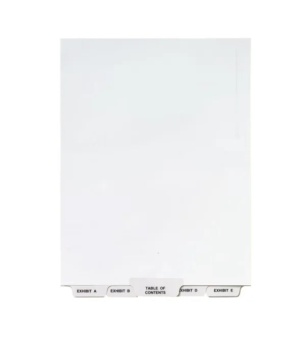 Avery&reg; Premium Collated Legal Dividers Avery Style, Letter Size, A-Z & Table of Contents Tab Set (11376)