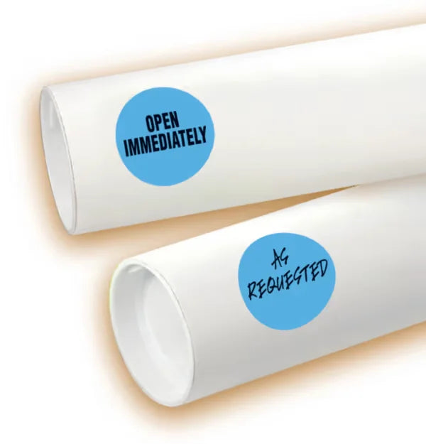 Avery&reg; Removable Color-Coding Labels, Removable Adhesive, Light Blue, 1-1/4" Diameter, 400 Labels (5496)