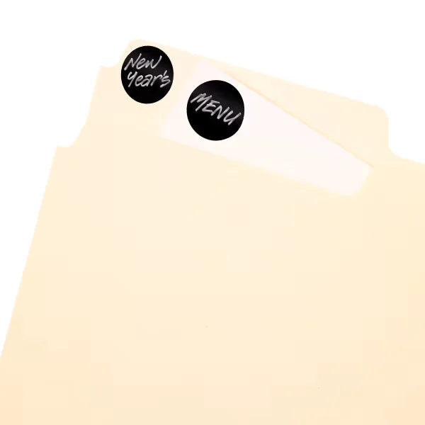 Avery&reg; Color-Coding Removable Labels, 3/4 Inch Round Stickers, Black, Non-Printable, 1,008 Dot Stickers Total (5459)