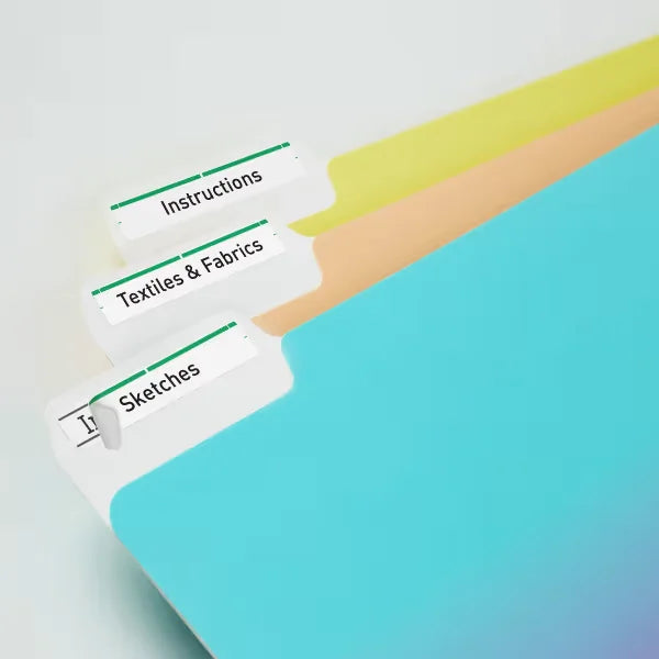 Avery&reg; TrueBlock&reg; File Folder Labels, Sure Feed&trade; Technology, Permanent Adhesive, Green, 2/3" x 3-7/16", 1,500 Labels (5866)